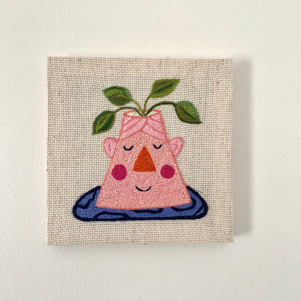 Pink Lady Embroidery